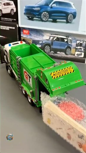 Amazing Metal Die Cast Garbage Truck Unboxing! 🚛✨ | GT Garbage Truck Toy Review