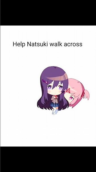 natsuki isnt a banana door yuri #ddlc #natsuki #yuri #dokidoki #ddlcplus #ravenunknown #unnamedraven