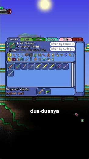TRUE VS TRUE⚔️⚔️ #terraria #terrariaindonesia #memes