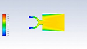 非转移型直流等离子炬温度场仿真