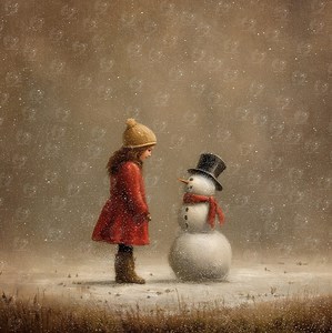 Snowman Digital Background • Christmas Winter Scene With Snow • Instant Download Backdrop for Photography • Holiday Snow Digital Backdrop - Etsy