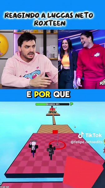 Parte 6 | Reagindo a Lucas-neto Roxteem. #reagindo #luccasneto #humor #felipeneto #comedia