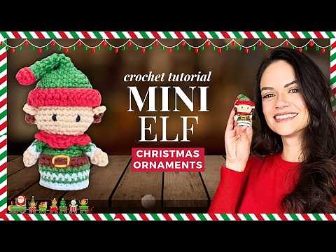Make a CUTE Crochet Christmas Elf Without Spending Hours on It!