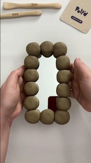 EASY air dry clay creation | Great Beginner Project ⚡️