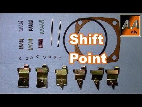 Corvette 700R4 Governor Shift Point Recalibration with B&M , TCI kits