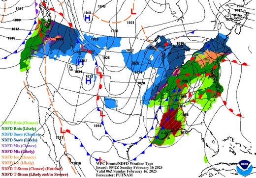 393K views · 794 reactions | A winter storm is moving across the eastern U.S. this weekend. Heavy snow will fall over northern New York into northern New England through early Monday. Heavy rainfall will continue areas of flash flooding from the mid-Mississippi Valley into the central Appalachians into Sunday. Severe thunderstorms may bring damaging winds and tornadoes to parts of the Southeast U.S. this weekend. weather.gov | U.S. National Weather Service (NWS) | Facebook