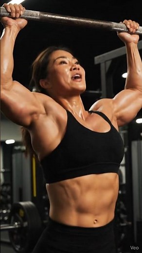 “Fast Pull-Ups Challenge by Powerful Female Bodybuilder | Unreal Strength!”