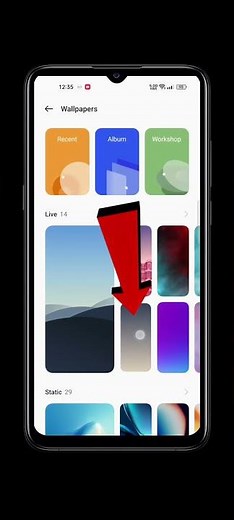 How to Set Wallpaper on Home Screen | Android Wallpaper Settings 📱 #shorts