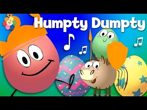 Humpty Dumpty Sat on a Wall | Music video | Nursery Rhyme Cartoons for kids # | BabyFirst TV