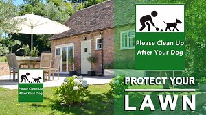 Watch Double Side Clean Up Signs on Amazon Live