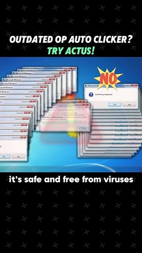 Outdated OP Auto Clicker? Try Actus! #autoclicker #minecraft #roblox #gaming