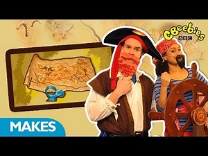 CBeebies: Swashbuckle - Presenters Treasure Map Make