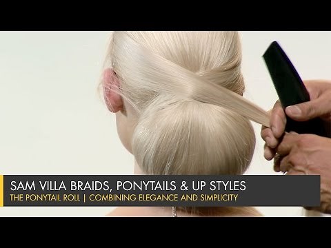 The Ponytail Roll with Drop Outs | Combining Elegance and Simplicity