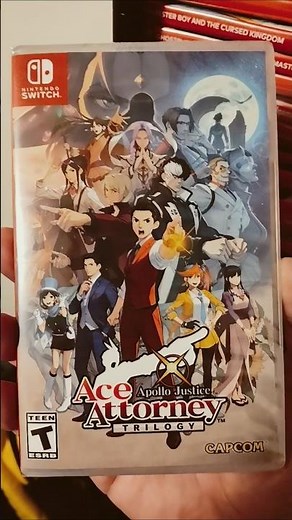 Apollo Justice: Ace Attorney Trilogy for Nintendo Switch!