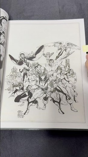 40 years of legendary comic art in 30 seconds!