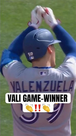 CLUTCH FROM BRANDON VALENZUELA IN THE 9TH 👏 #BlueJays #MLB #Toronto