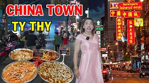 1.3M views · 32K reactions | Ty Thy đại náo China Town Thái Lan nhiều món ăn ngon #TyThyVlog | Gỏi đu đủ Ty Thy - Cha Rồng Studio | Facebook