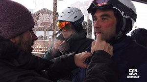 4.9K views · 90 reactions | Walter Kelley and Bill Wixey hit the slopes in this behind the scenes look at a Q13 FOX promo shoot. | FOX 13 Seattle | Facebook