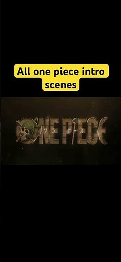 All intro scenes one piece