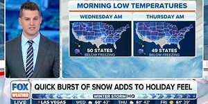 All 50 states feel below freezing temperatures Wednesday morning | Latest Weather Clips | FOX Weather