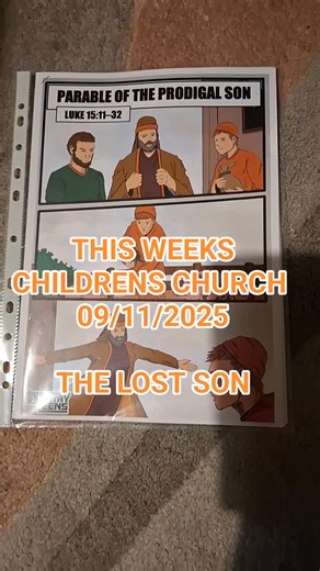 This week's children's church THE LOST SON #FYP #CHILDRENSCHURCH #christianity #LOST #SON #LEARN #LETTHEMCOME #FORGIVENESS | Hill City Church UK