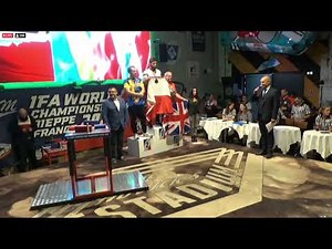 Oxob at the Arm Wrestling World Championships 2022