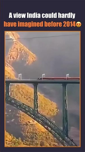 The View India Dreamed Of Is Now Reality! #ChenabBridge #BJP