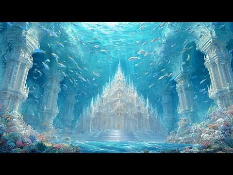 The Underwater Kingdom of Fantasy | A Magical Journey Through Mermaid Life, Seashell Luxury 4K Tour