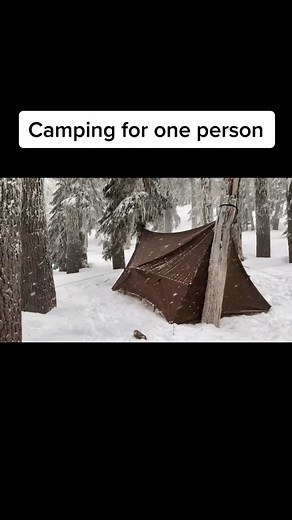 Do you feel bored when you are alone?#Outdoors #camping #outdoorlife #gocamping #campinglife #yumecamp #campervan #snow #enjoylife