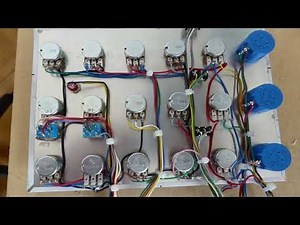 Miniature VCS3 DIY synthesizer