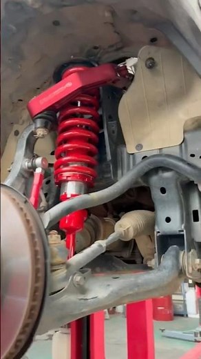 Fapo Coilover adjustable height suspension #suspension #coilspring #tipsandtricks #shorts
