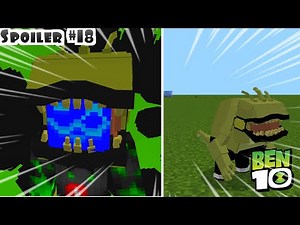 Minecraft Spitter | Transformation animation and abilities (Ben 10 addon V2) Spoiler #18