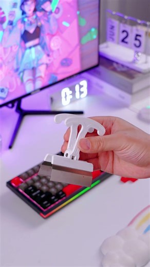 Replacing keyboard keycaps can be this simple 🔧#kemove #keyboard #mechanicalkeyboard #keycaps