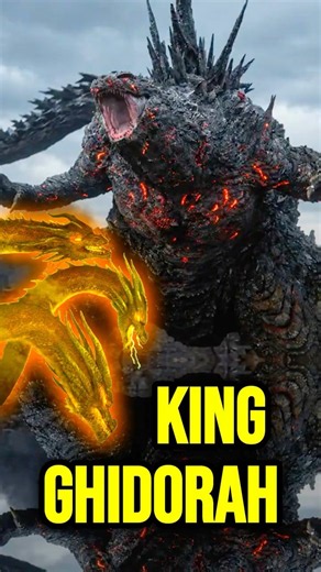 KING GHIDORAH IS THE VILLAIN OF GODZILLA MINUS ZERO #godzilla #godzillaedit #GodzillaMinusZero #K...