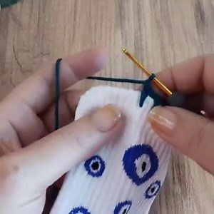 Amazing !! You Won't Believe What I Crocheted for Socks #crochet #tejer | Crochet & Design Workshop
