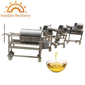 [Hot Item] 316 Stainless Steel Small Mini Vegetable Cooking Oil Filter Machine