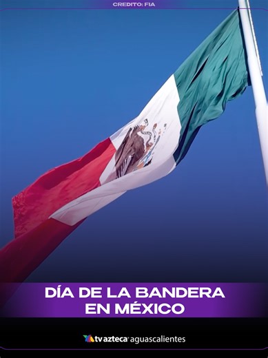 México celebra el Día de la Bandera 🇲🇽 El símbolo nacional, creado en 1821, representa la soberanía y evolución histórica del país, con colores y escudo protegidos por ley. 🎖️✨ #DíaDeLaBandera #México #Historia #Identidad #Conmemoración