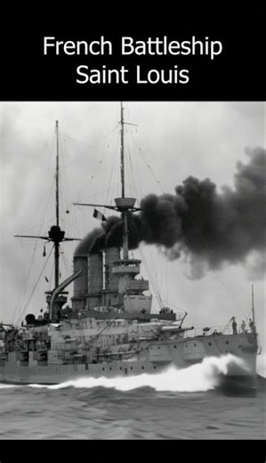 French battleship Saint Louis #sea #history #battleship#shortvideo #shorts