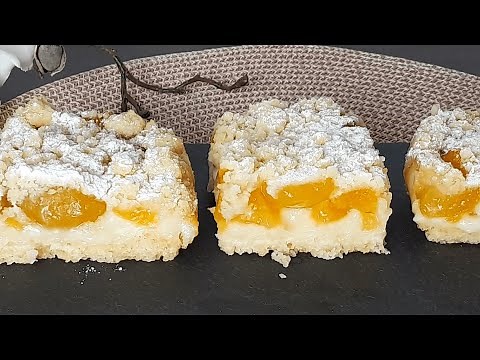 Streusel-Aprikosen-Kuchen, die schnellste und die leckerste Version von einem Streuselkuchen
