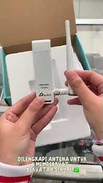 Penangkap Wifi / Wifi Adapter TP-Link TL-WN722N Review !! #trending #router #wifi #trend