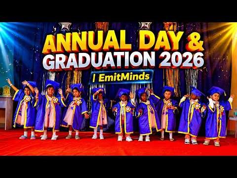 Annual Day & Graduation 2026 🎓 | Preschool Event Highlights | EmitMinds