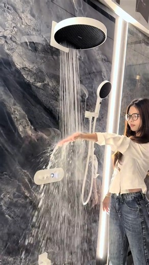 31K views · 255 reactions | ✨ Invisible Design, Unforgettable Experience  Redefine your bathroom with a hidden shower system — where form, function, and elegance flow together. #MinimalDesign #BathroomGoals #HomeLuxury #ShowerSystem #ModernLifestyle | Home Kitchen Supplies | Facebook