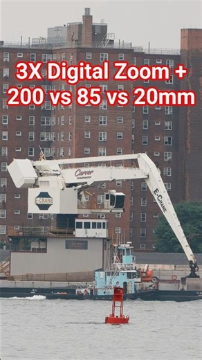 Camera Zoom TEST 3X Digital Zoom vs 200mm vs 85mm vs 20mm (Sigma 20-200mm + Sony a7S3 (FX3* ZV-E1*)