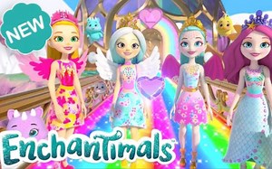 Enchantimals丛林小精灵：与皇室相遇 14～15集：彩虹圆顶&下午茶【原版 无字幕】