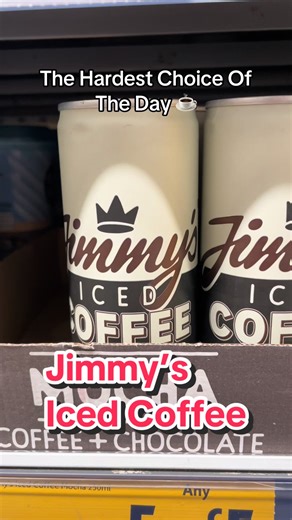 Jimmy’s Iced Coffee | Original, Caramel & Mocha 🧊 The hardest choice of the day ☕️ Standing in front of the fridge trying to decide with Jimmy‘s iced coffee to grab is a daily struggle. Original for the purists, caramel for the sweet treat, or mocha when you want coffee and chocolate in one sip. Smooth, refreshing and perfect for on the go coffee moments. #jimmysicedcoffee #icedcoffeelover #coffeetok #drinktok #dailycoffee