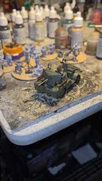 Bolt Action M6 Fargo on the Painting Table #boltactiongaming #miniature #diy
