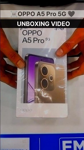 OPPO A5 Pro 5G Unboxing | First Look at the Latest 5G Smartphone! || Axismobile