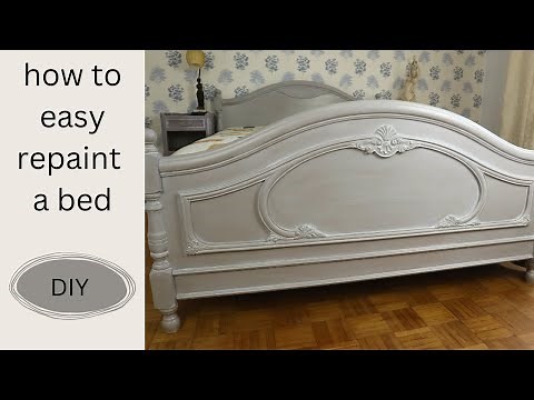 Easy Chalk Paint White Wash Technique