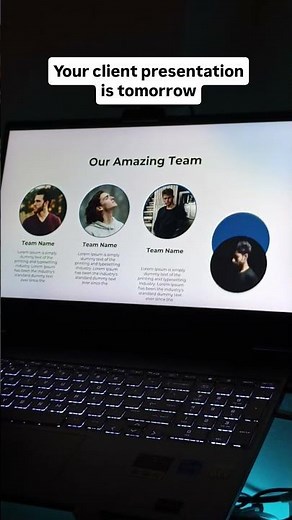 Minimalist PowerPoint Template with Smooth Animation