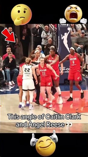 Caitlin Clark Did NOTHING… And Angel Reese Still LOST the Moment! 🔥🏀 #shortsvideo #womensbasketball